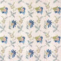 Sunswick Fabric Blue w/ Dots By Sister Parish Design