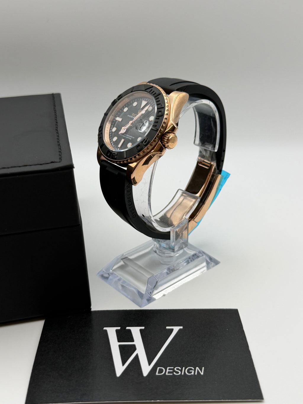 Seikmariner Yatch Master Black - Rose Gold | HW Design