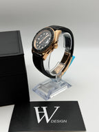 Seikmariner Yatch Master Black - Rose Gold | HW Design