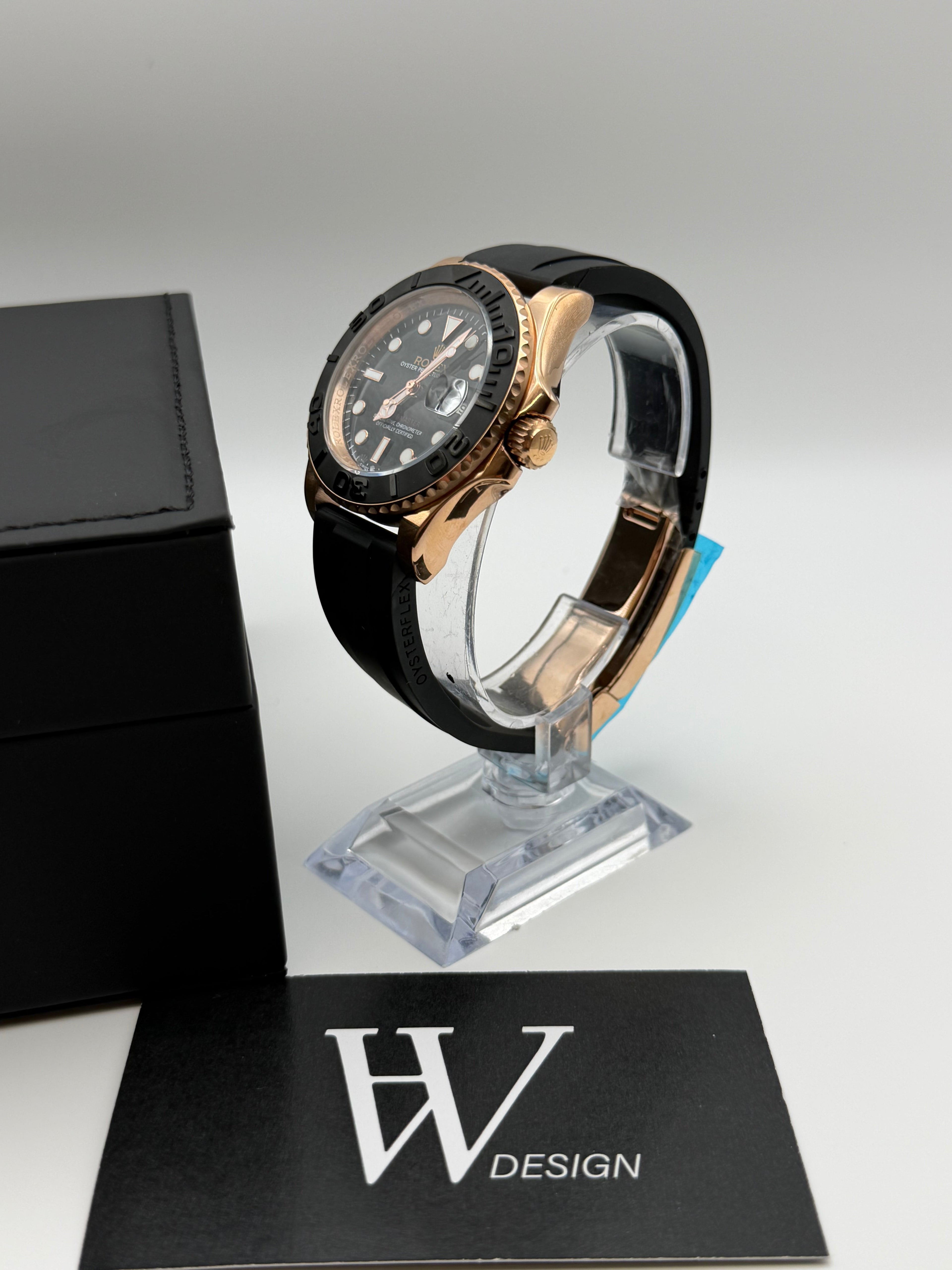 Seikmariner Yatch Master Black - Rose Gold | HW Design
