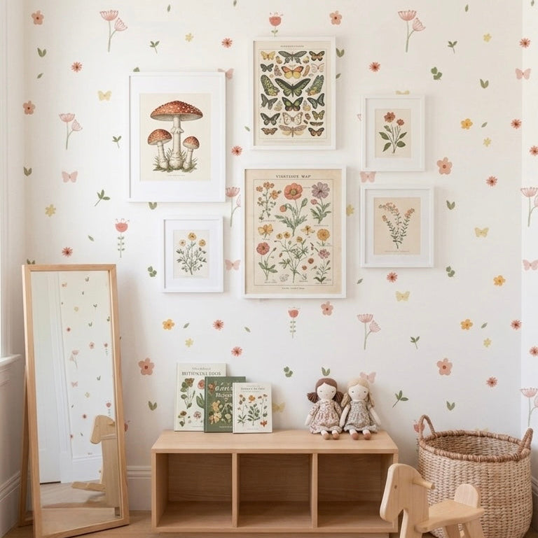 Papel Tapiz Primavera en Flor LIBERTY