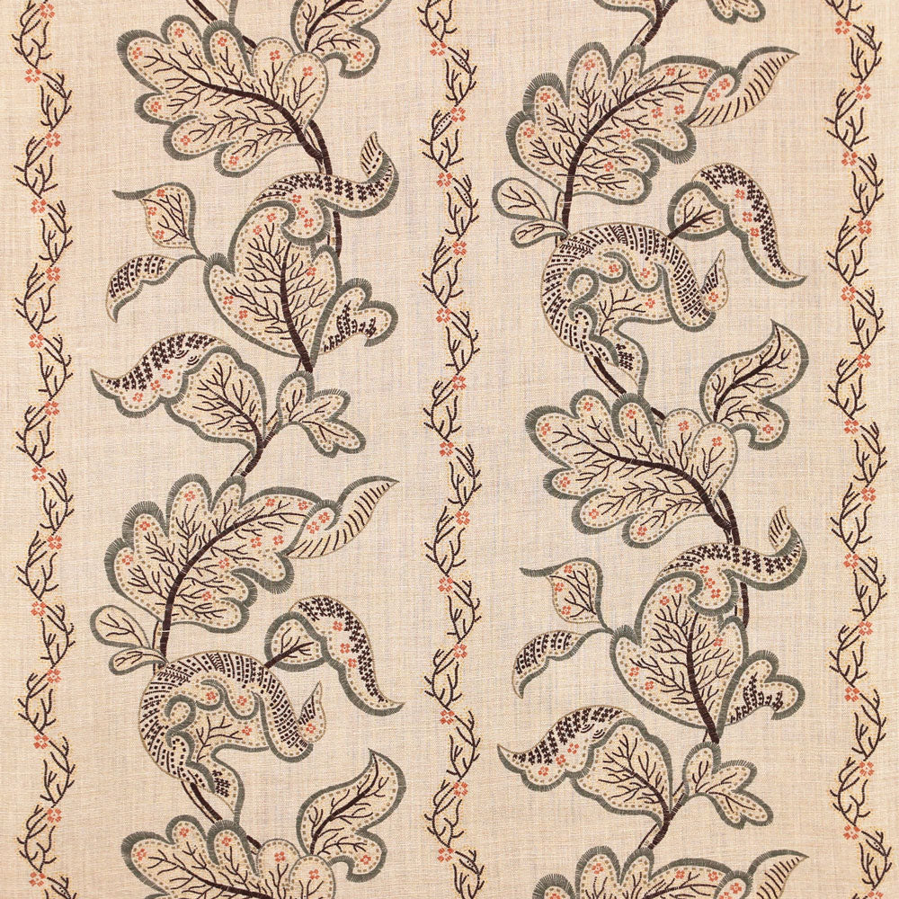 Sintra Fabric Fern Paprika By Sister Parish Design