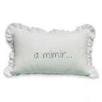 Cojín Personalizado "A Mimir" - Bordado Artesanal | Sueños de Cigüeña