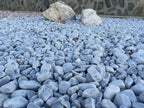 Canto rodado gris azulado prémium