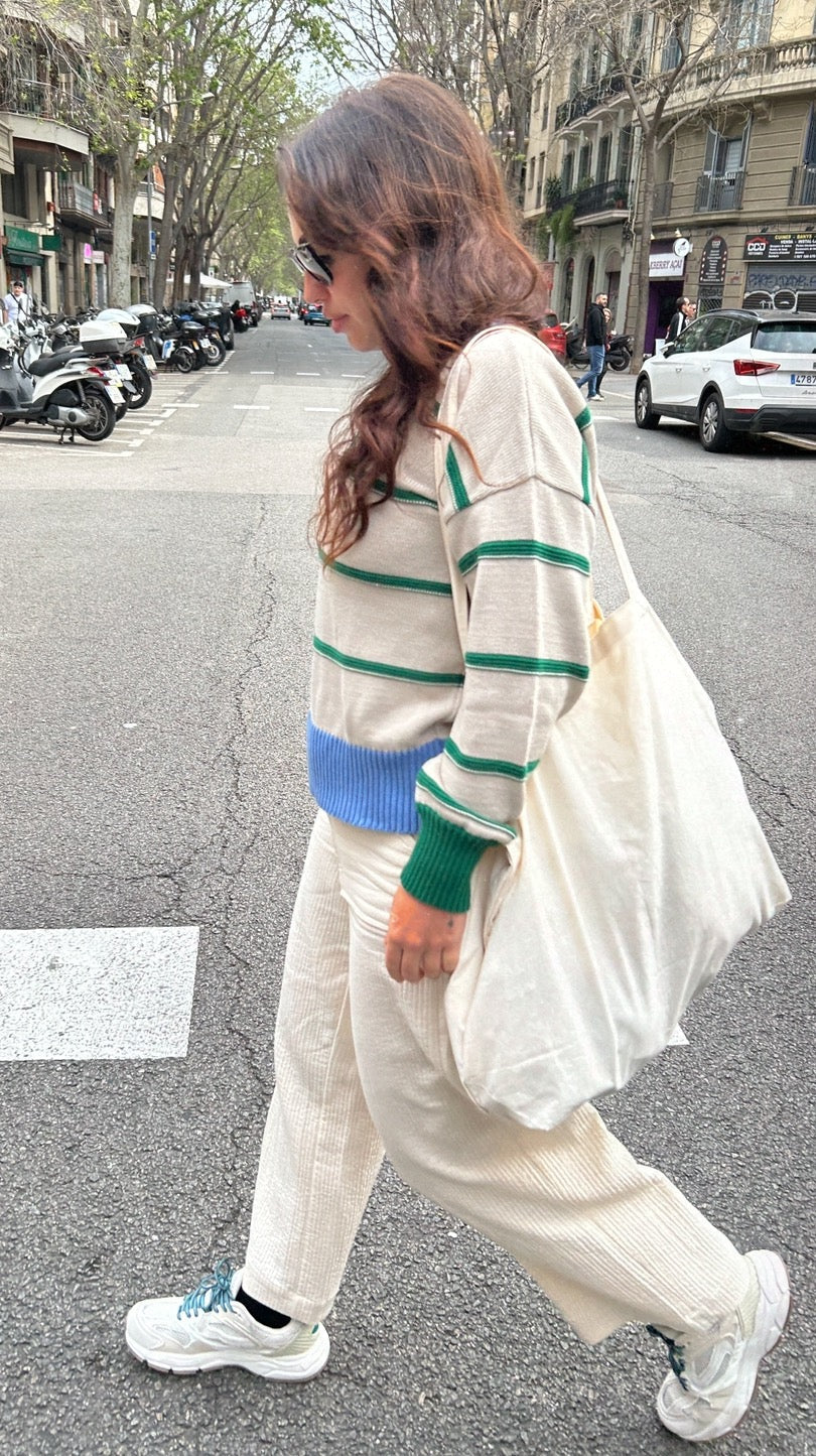 jersey herencia tejida crudo ▢