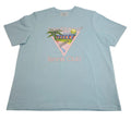Casablanca Tennis Club Icon Screen Printed T-Shirt — Blue
