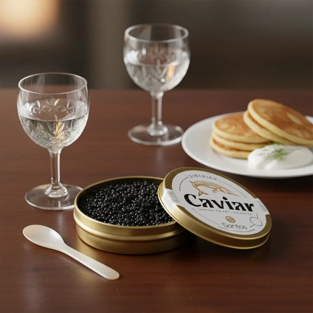 Santos Gourmet Siberian Caviar