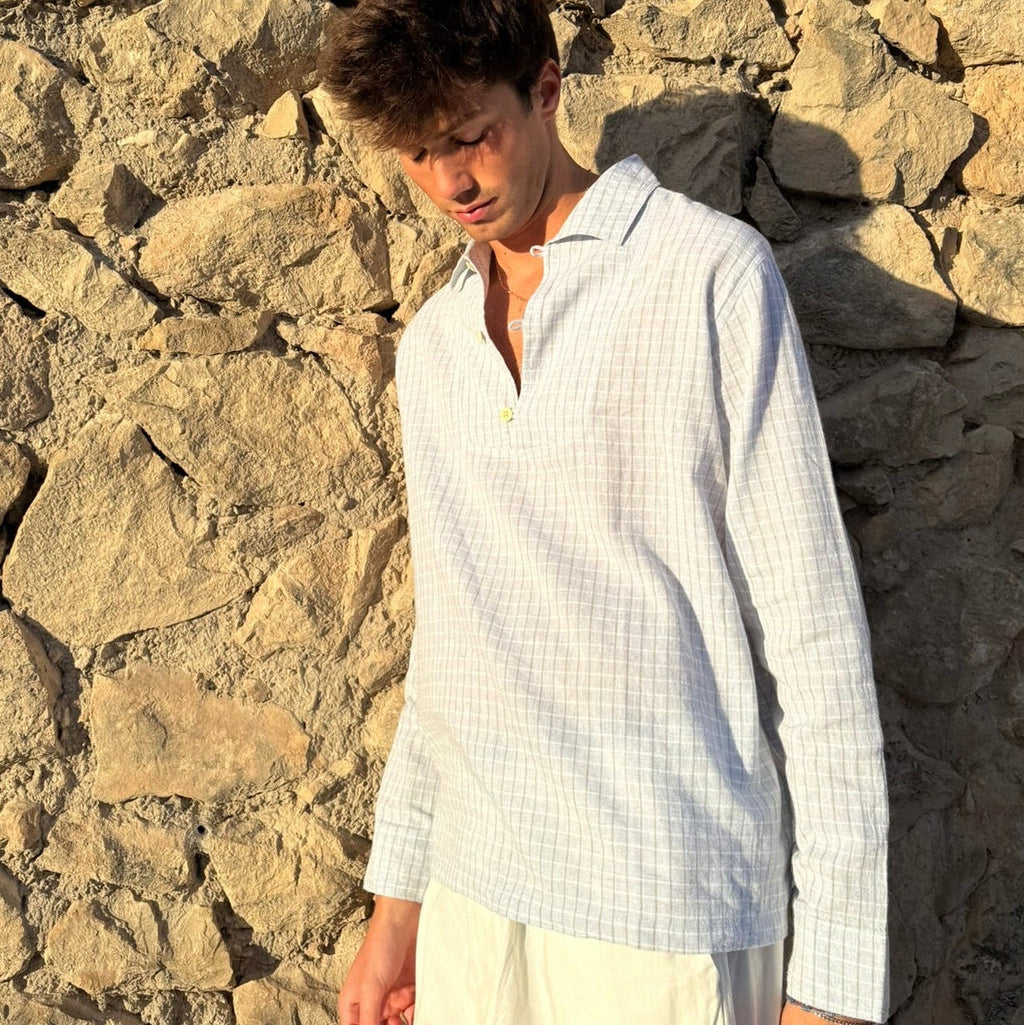 Camisa lino San Pietro