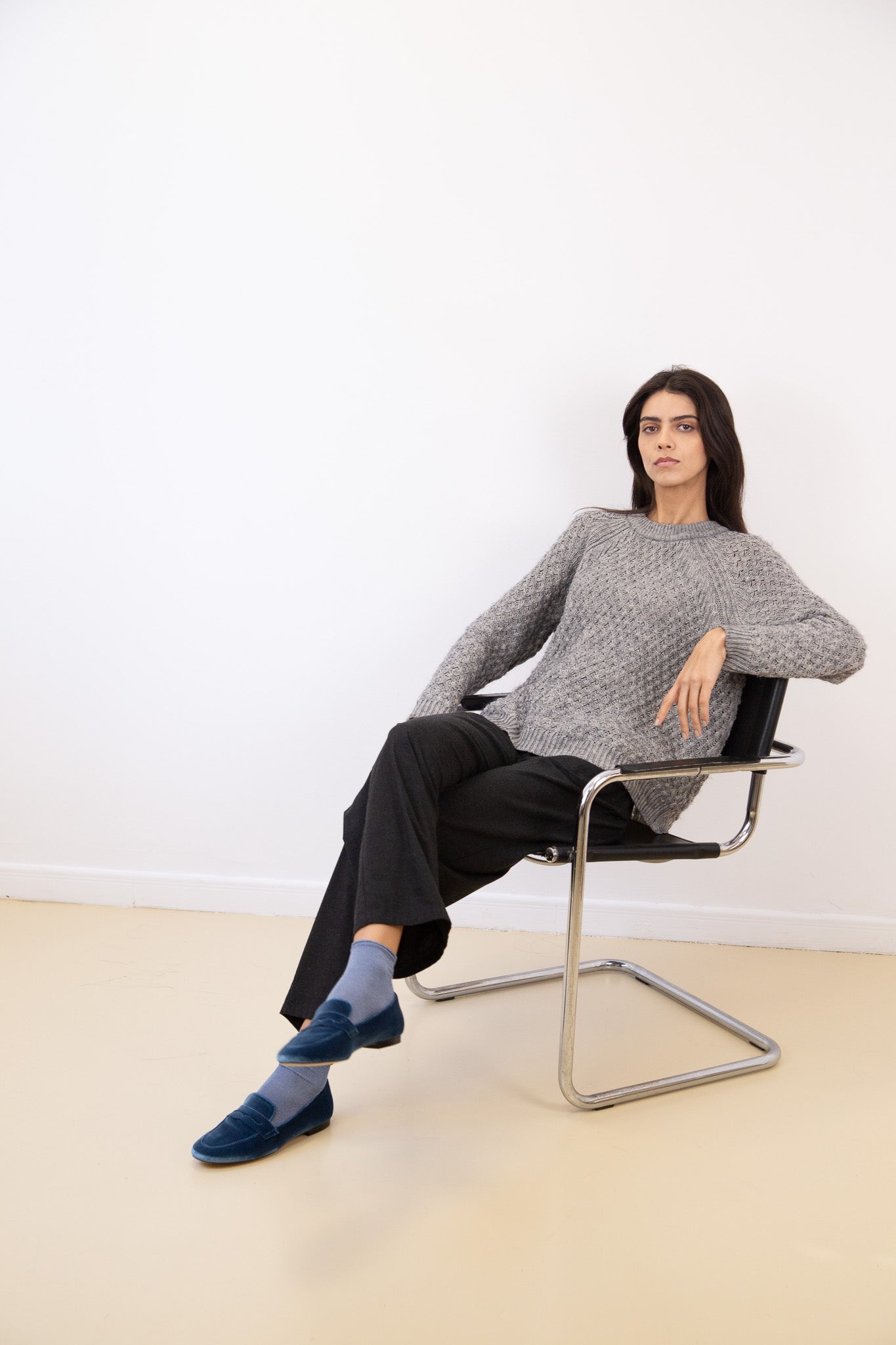 Mocasin Natalia Cobalto