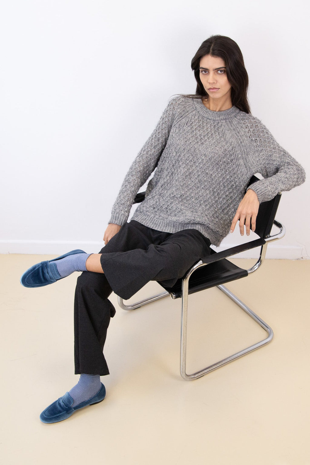 Mocasin Natalia Cobalto