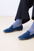 Mocasin Natalia Cobalto