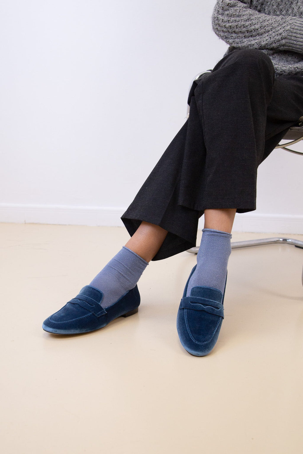 Mocasin Natalia Cobalto