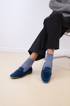 Mocasin Natalia Cobalto