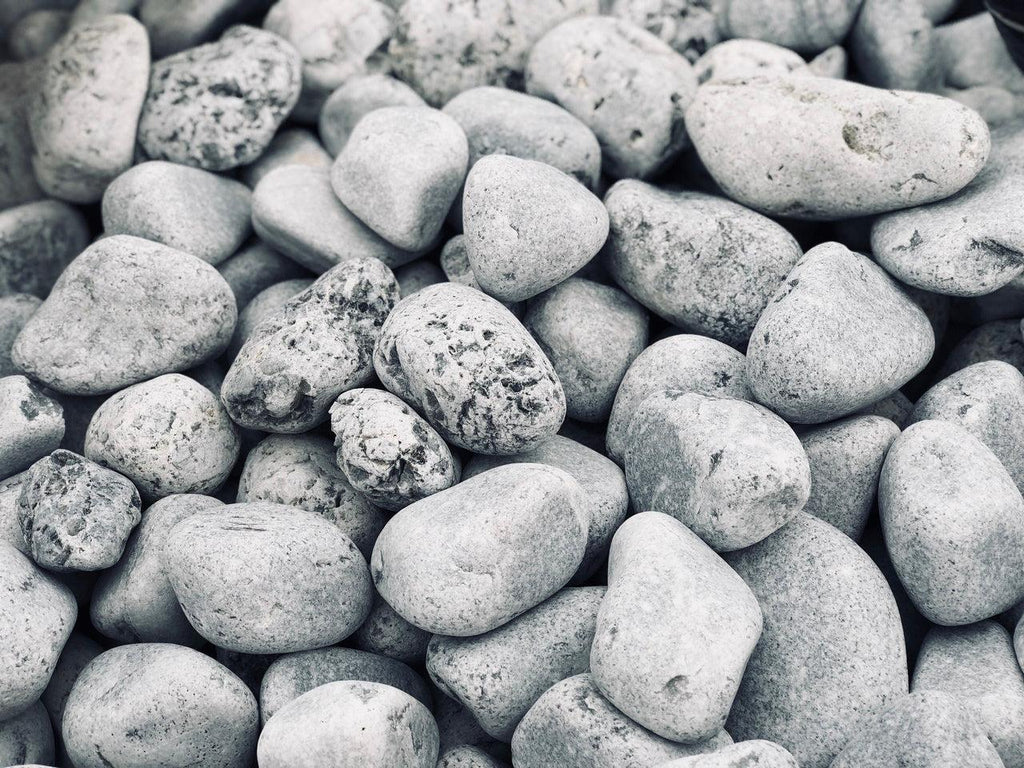 Canto rodado gris azulado prémium