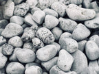 Canto rodado gris azulado prémium