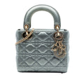 Mini Satin Cannage Swarovski Crystal Lady Dior