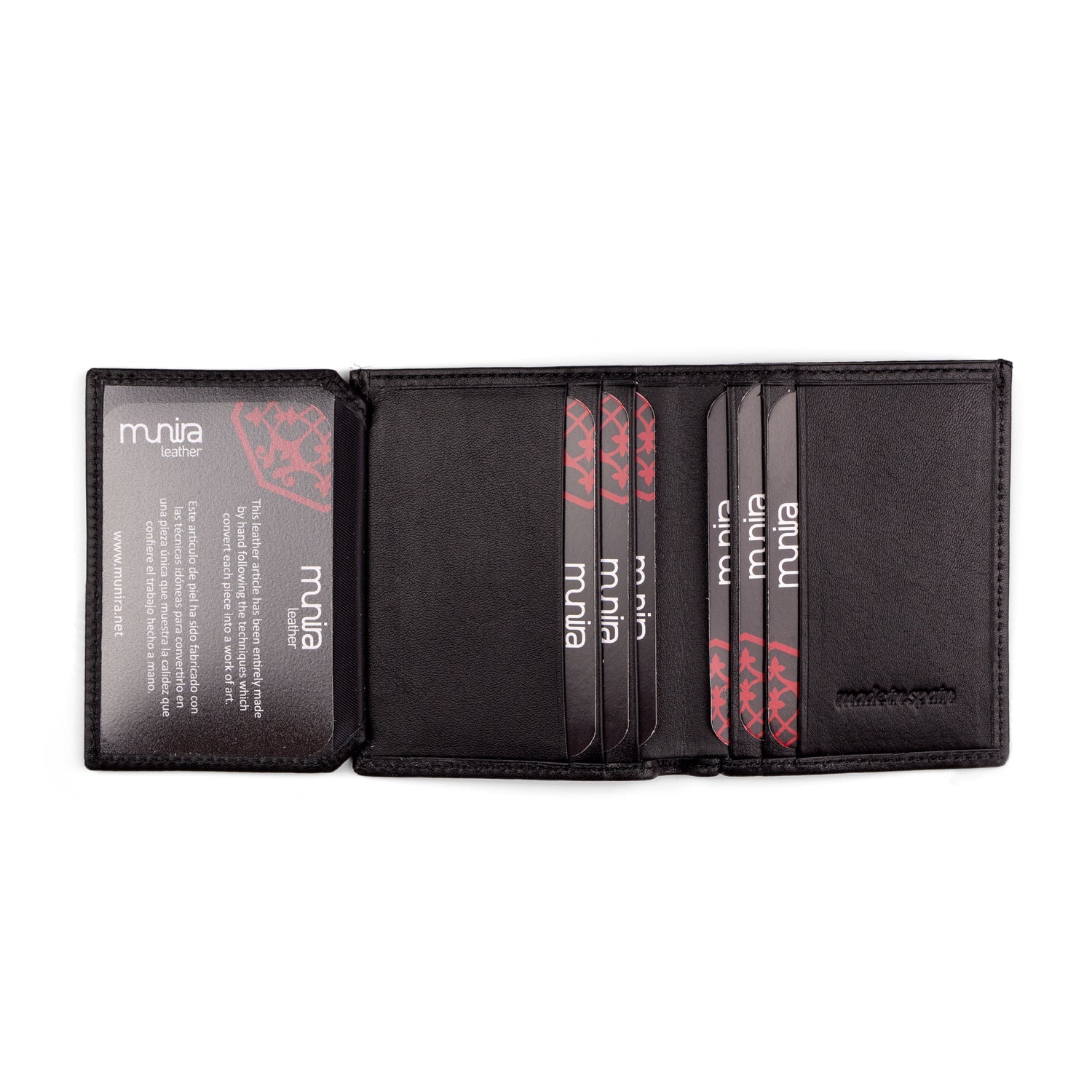 Minimal Black Leather Wallet
