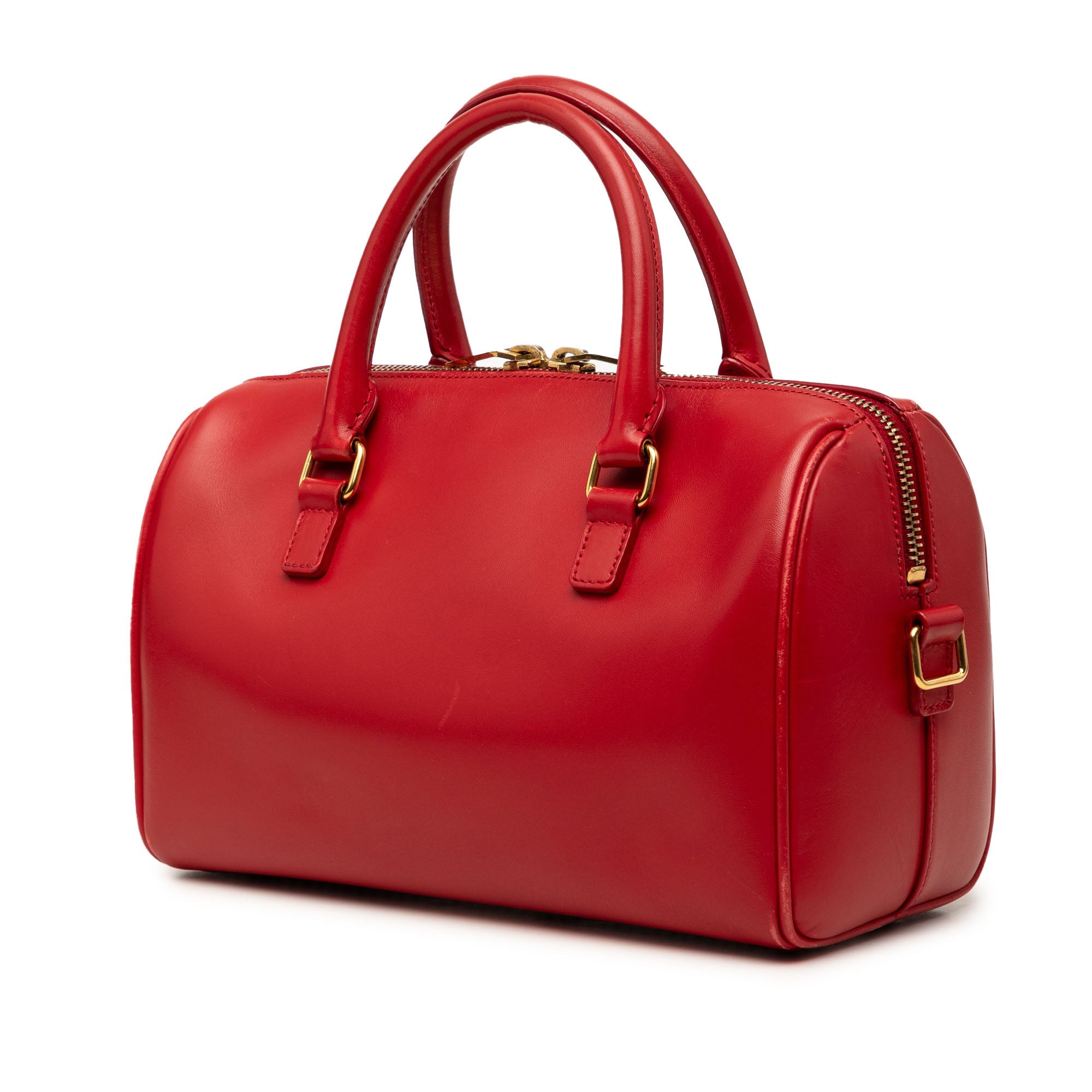 Baby Leather Classic Duffle Satchel