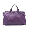 Large Nappa Intrecciato Leggero Satchel