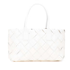 Small Lambskin Intrecciato Cabat Tote