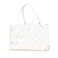 Small Lambskin Intrecciato Cabat Tote