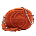 Mini Nubuck Soho Chain Crossbody