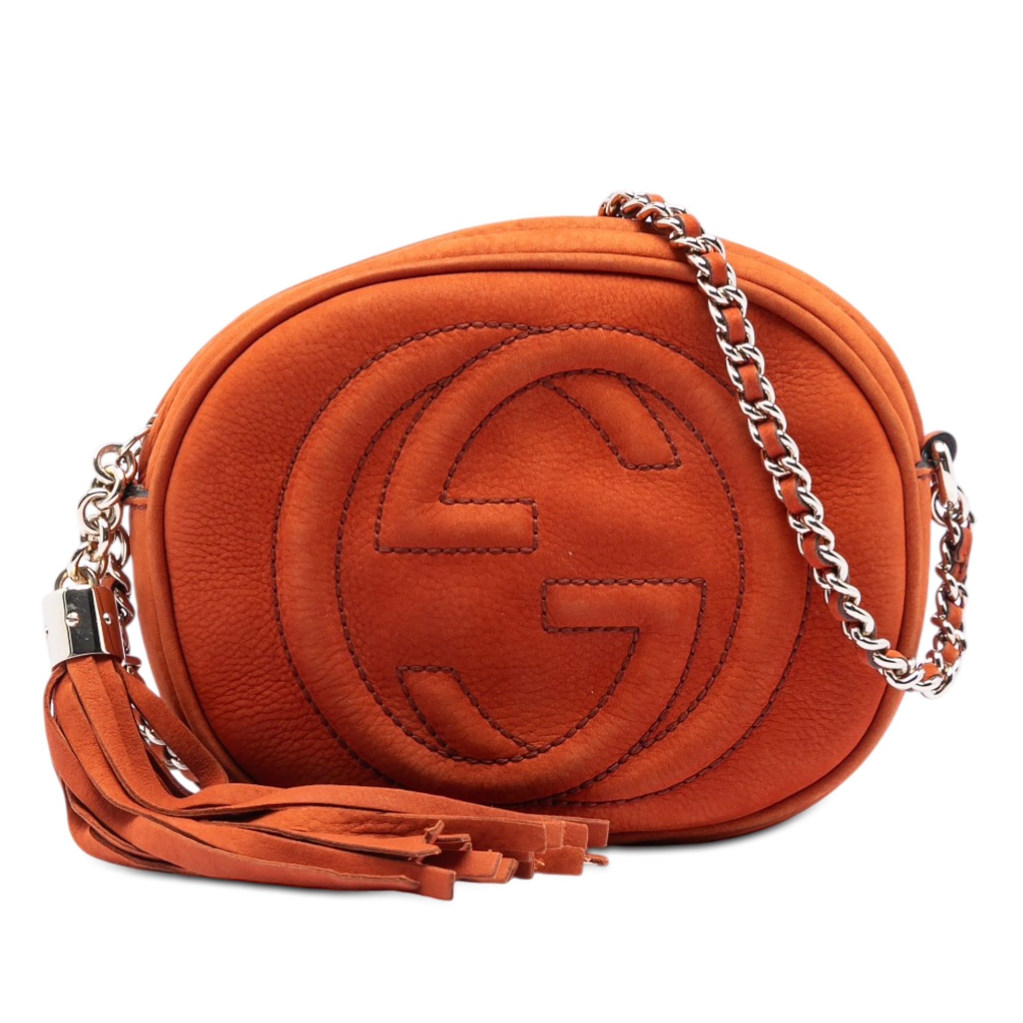 Mini Nubuck Soho Chain Crossbody