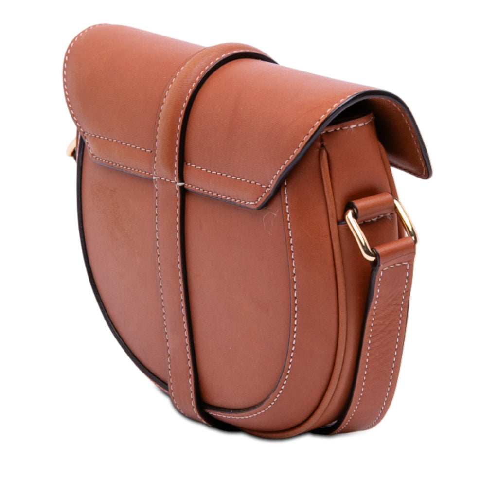 Small Calfskin Besace 16 Crossbody