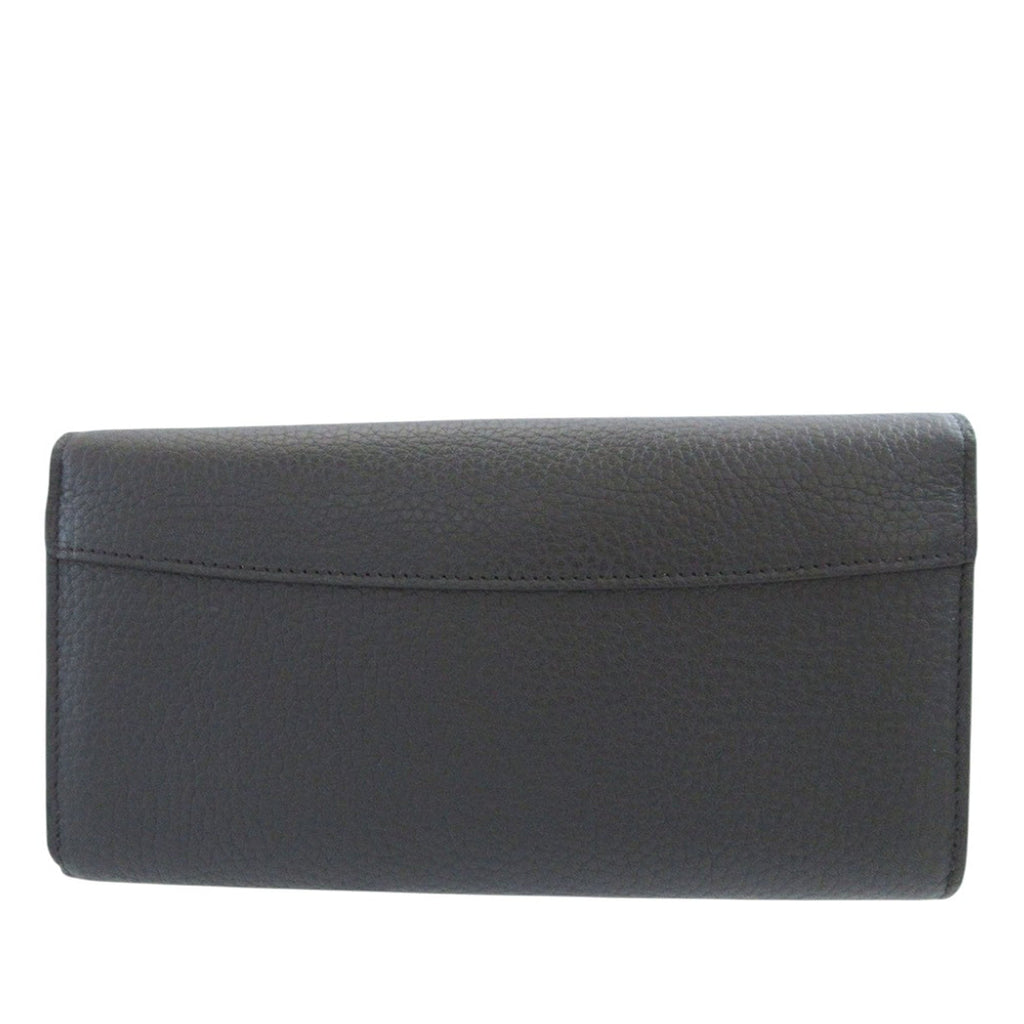 Taurillon Capucines Flower Long Wallet