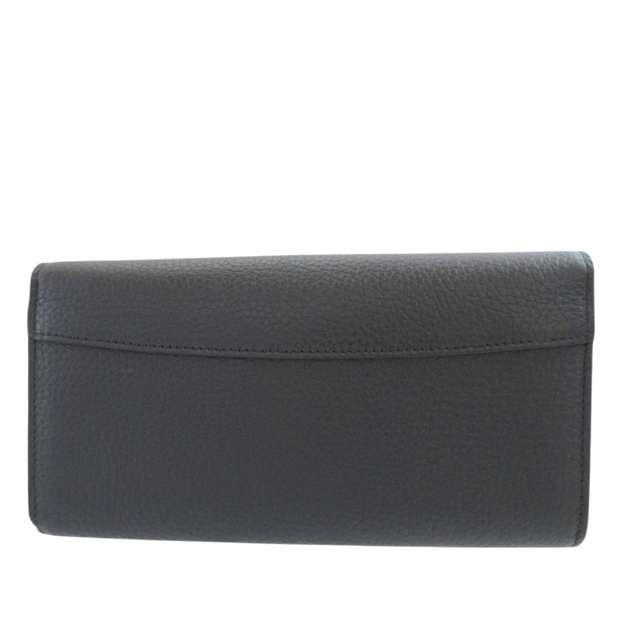 Taurillon Capucines Flower Long Wallet