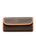 Macadam Coated Canvas Clutch