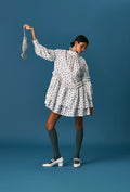 Irene Dress - Delft Flower