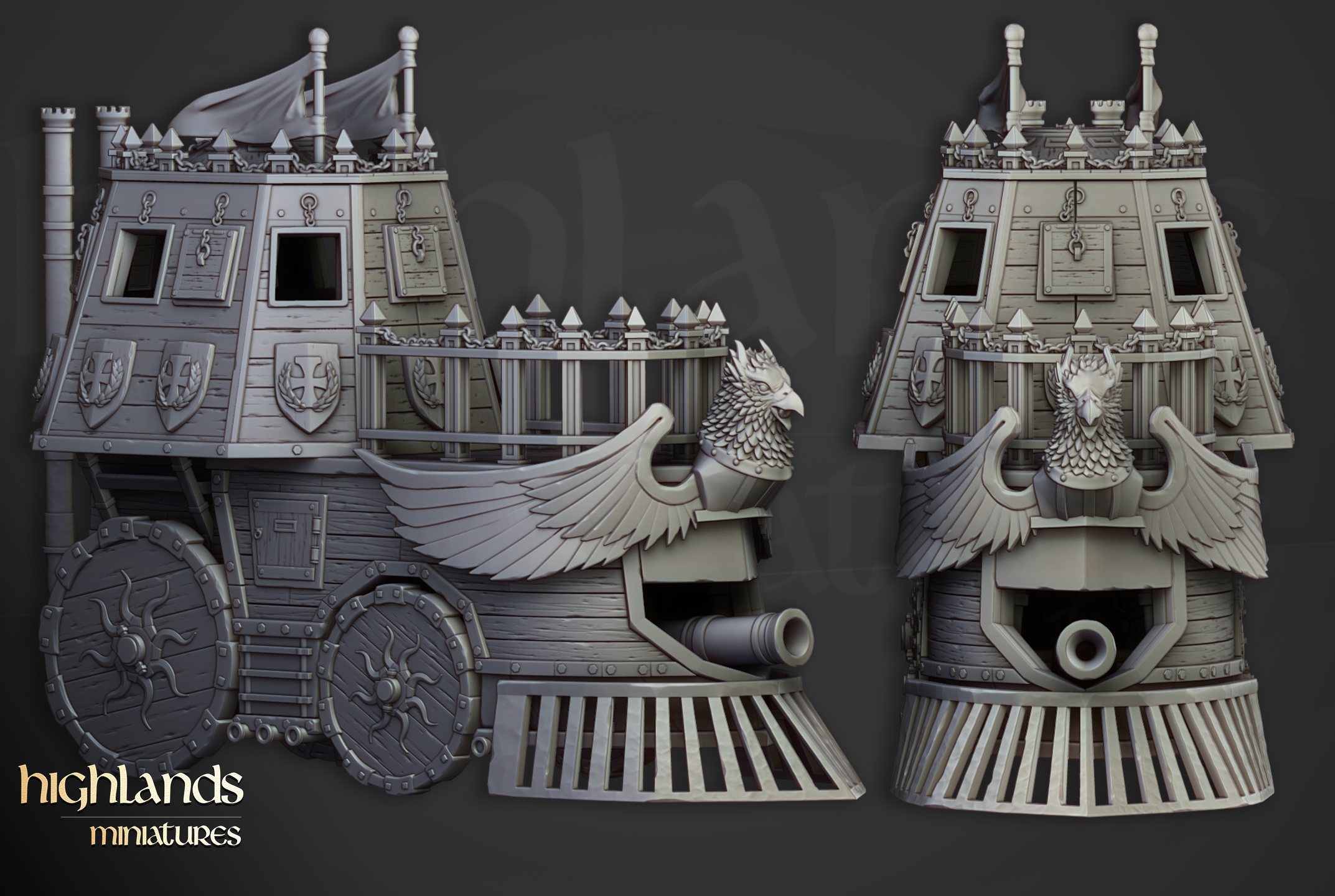 Iron Opinicus, Highlands Miniatures