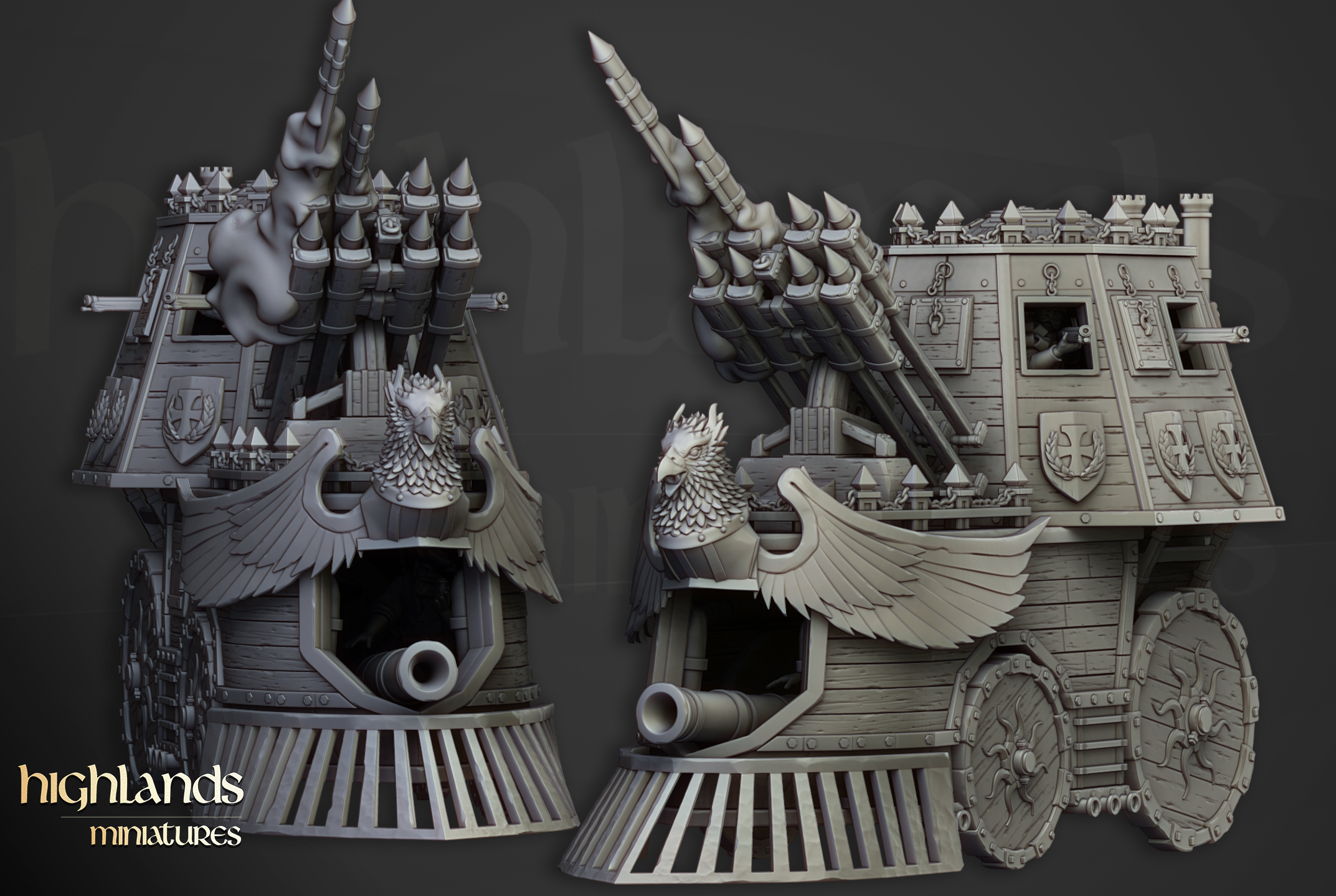 Iron Opinicus, Highlands Miniatures