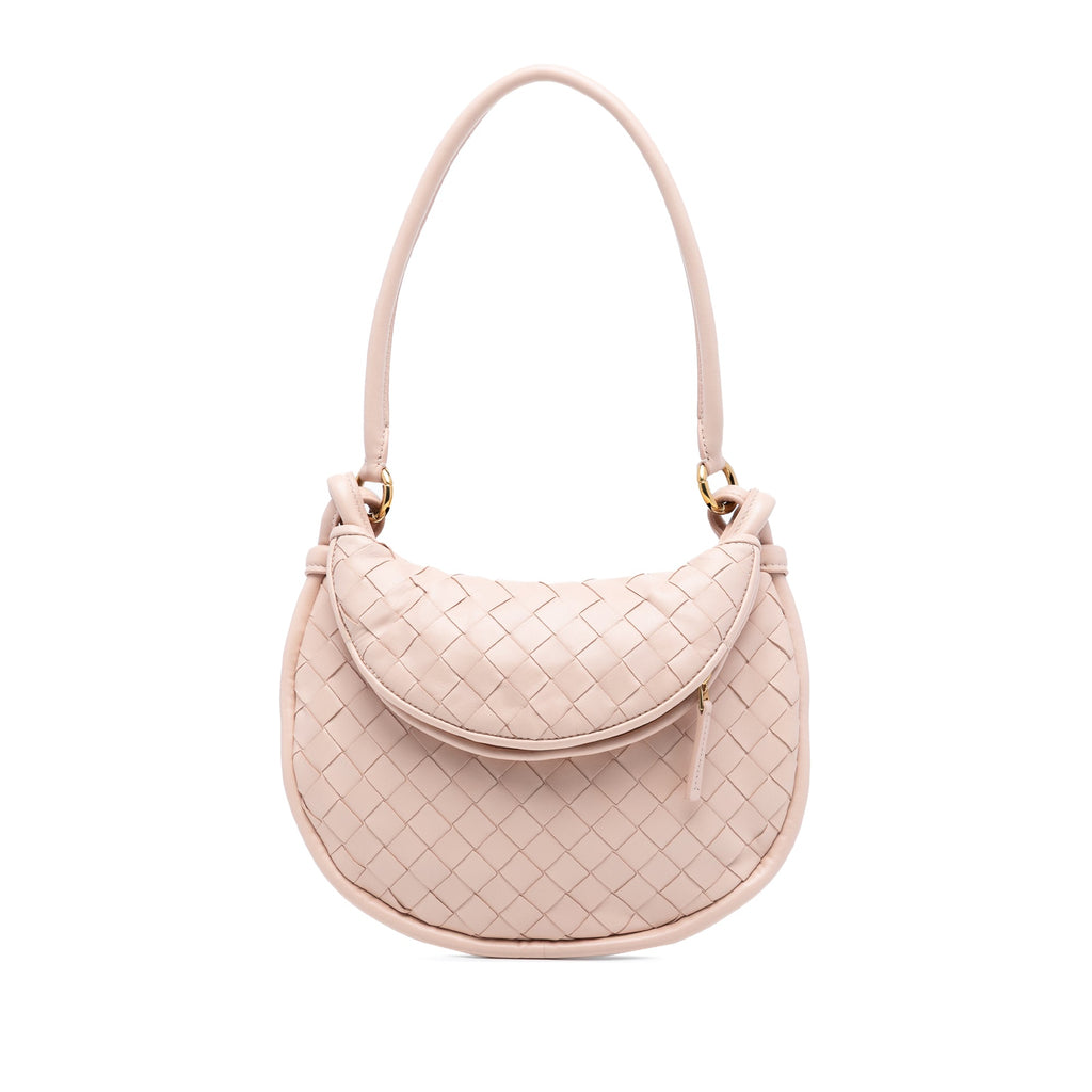 Small Nappa Intrecciato Gemelli Hobo