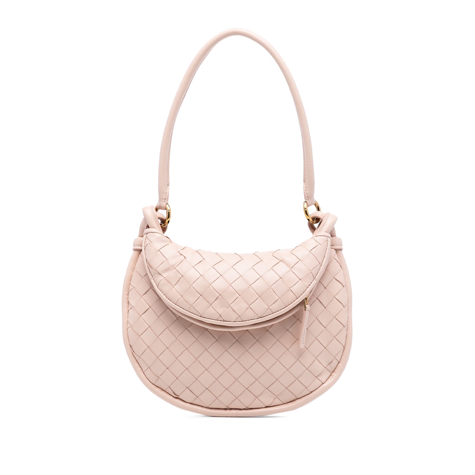Small Nappa Intrecciato Gemelli Hobo