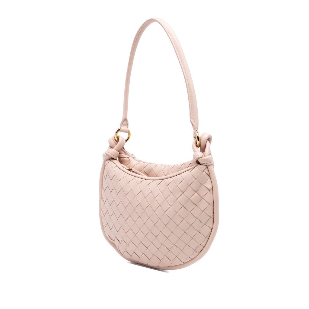 Small Nappa Intrecciato Gemelli Hobo