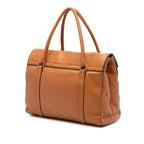 Large Leather Selleria Linda Handbag