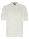 John Smedley Polo Shirt — Cream
