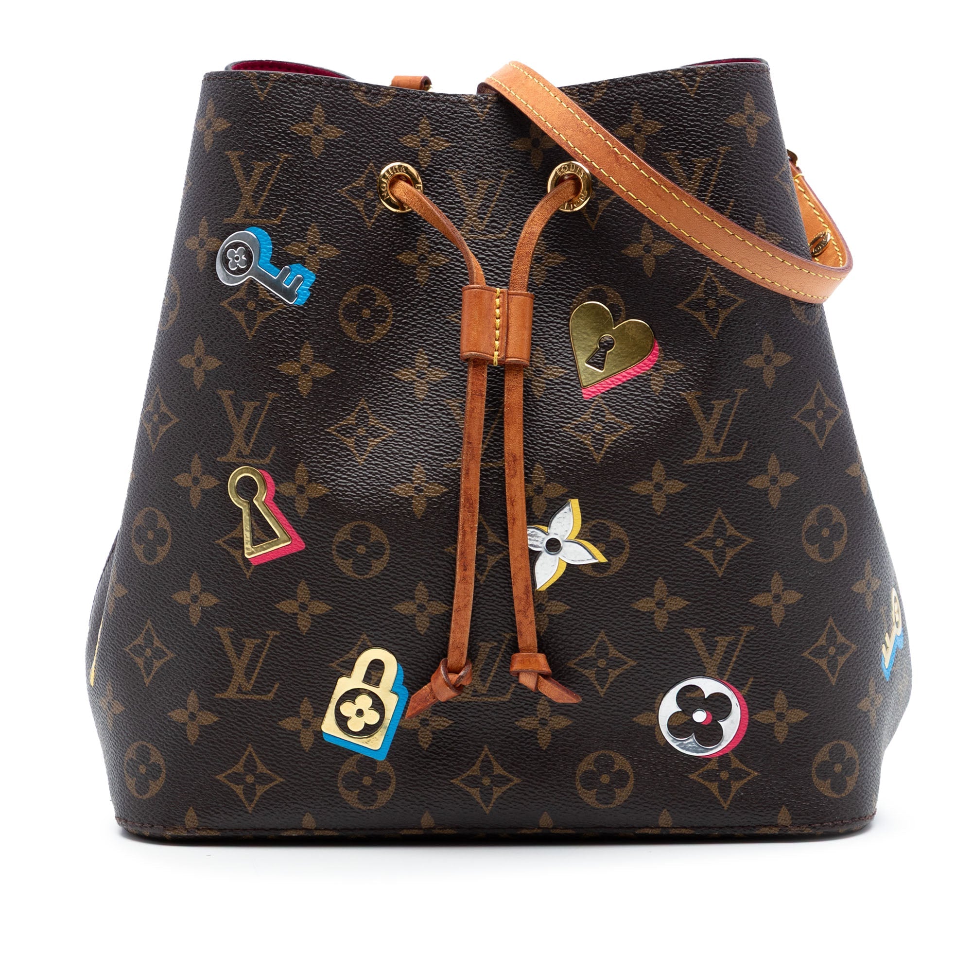 Monogram Love Lock Neonoe MM
