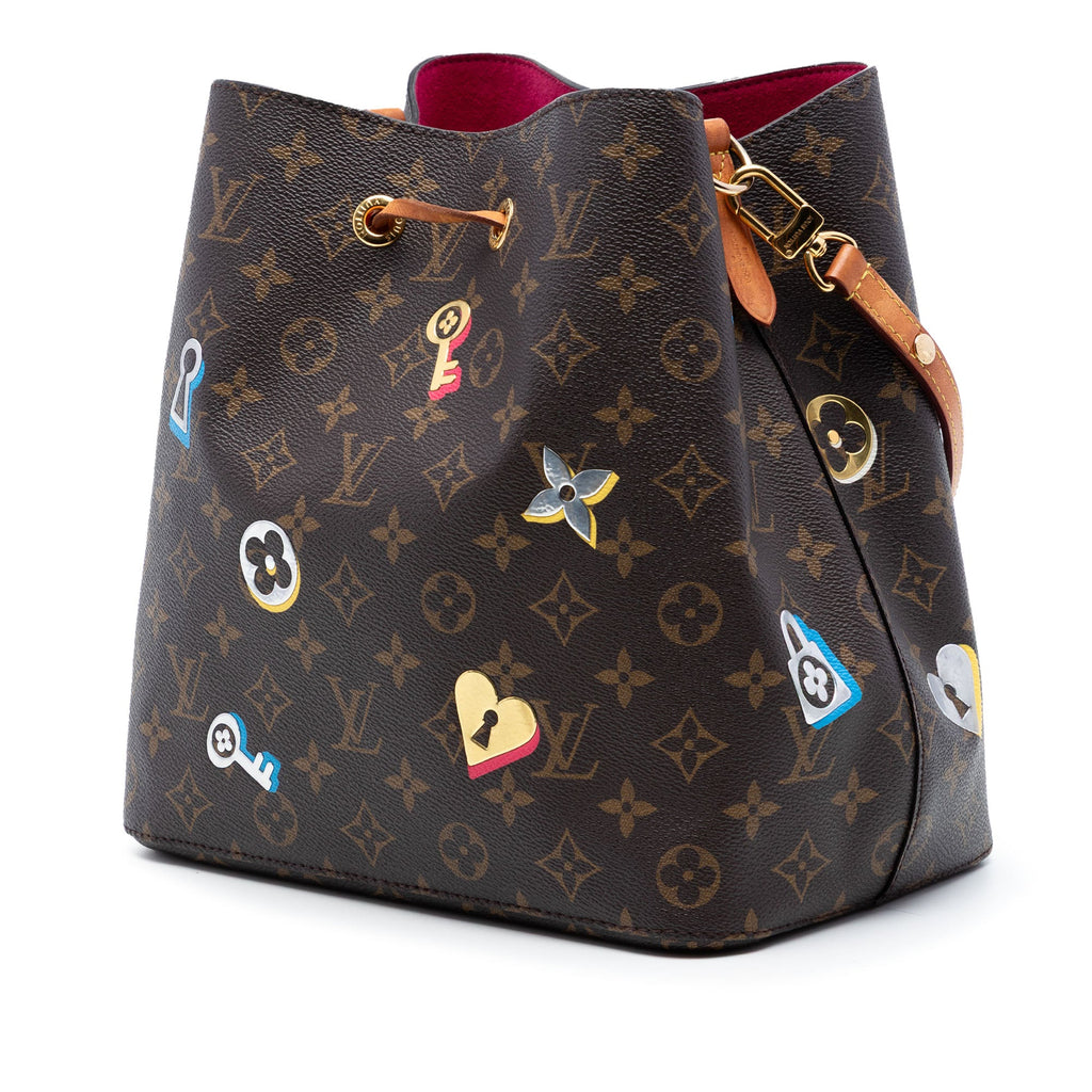 Monogram Love Lock Neonoe MM