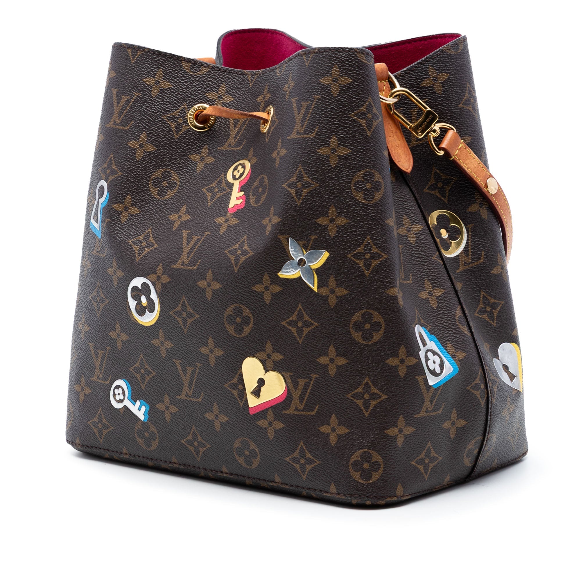 Monogram Love Lock Neonoe MM