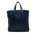 Nappa Intrecciato Belted Tote