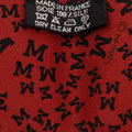 Scattered Letters Twilly Silk Scarf