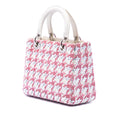 Medium Lambskin And Tweed Lady Dior