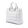 Large Calfskin Cannage Studded Lady Dior