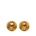 CC Gold Plated Grapevine Round Clip On Earrings
