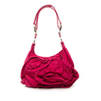Suede Nadja Rose Shoulder Bag