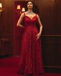 The Scarlet Edict Gown By KYNAH, Luxury Indian Fashion & Bridal Wear