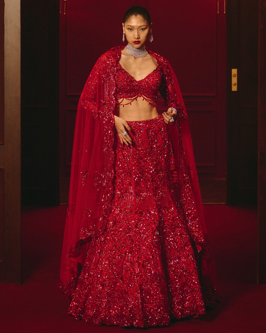 Imperial Bloodline Lehenga Set By KYNAH, Luxury Indian Fashion & Bridal Wear